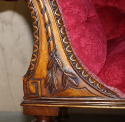 Pamono Antique Chesterfield Chaise Lounge from Howard & Sons Online