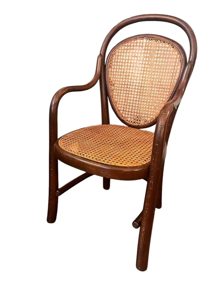 Pamono Antique Children's Chair from Thonet, 1890s New