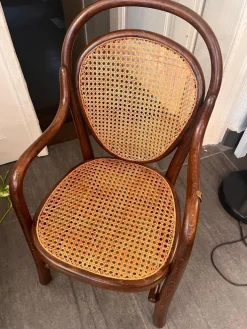 Pamono Antique Children's Chair from Thonet, 1890s New