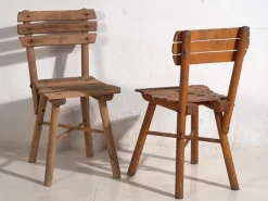 Pamono Antique Children's Chairs, 1920, Set of 4 New