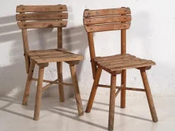 Pamono Antique Children's Chairs, 1920, Set of 4 New