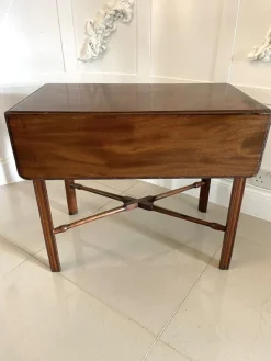 Pamono Antique Chippendale Mahogany Children's Pembroke Table, 1760 Best