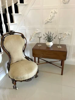 Pamono Antique Chippendale Mahogany Children's Pembroke Table, 1760 Best