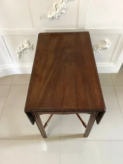 Pamono Antique Chippendale Mahogany Children's Pembroke Table, 1760 Best