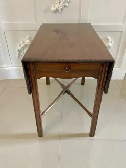 Pamono Antique Chippendale Mahogany Children's Pembroke Table, 1760 Best