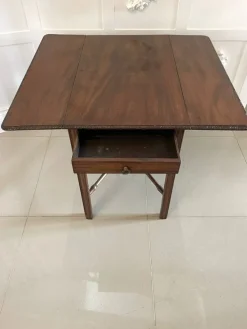 Pamono Antique Chippendale Mahogany Children's Pembroke Table, 1760 Best