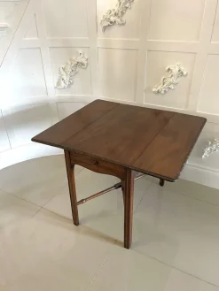 Pamono Antique Chippendale Mahogany Children's Pembroke Table, 1760 Best