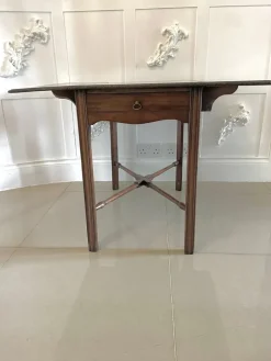 Pamono Antique Chippendale Mahogany Children's Pembroke Table, 1760 Best