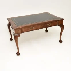 Pamono Antique Chippendale Revival Desk from Gillows, 1890s Sale