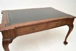 Pamono Antique Chippendale Revival Desk from Gillows, 1890s Sale