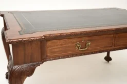 Pamono Antique Chippendale Revival Desk from Gillows, 1890s Sale