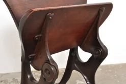 Pamono Antique Conductor's Seat in Chestnut, 1890s Online