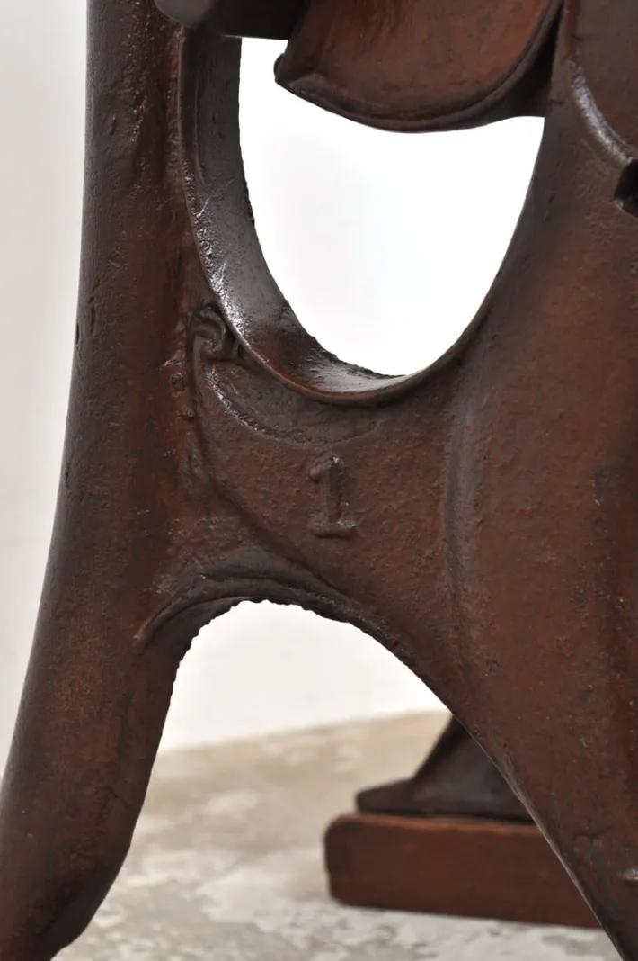 Pamono Antique Conductor's Seat in Chestnut, 1890s Online