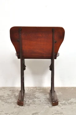 Pamono Antique Conductor's Seat in Chestnut, 1890s Online