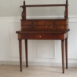 Pamono Antique Console Table with Secretary, 1890s Hot