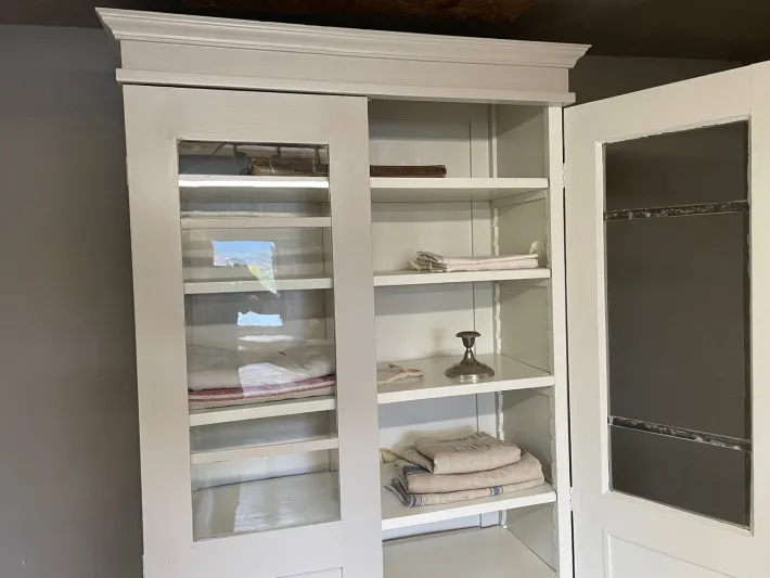 Pamono Antique Display Cabinet, 1890s Outlet