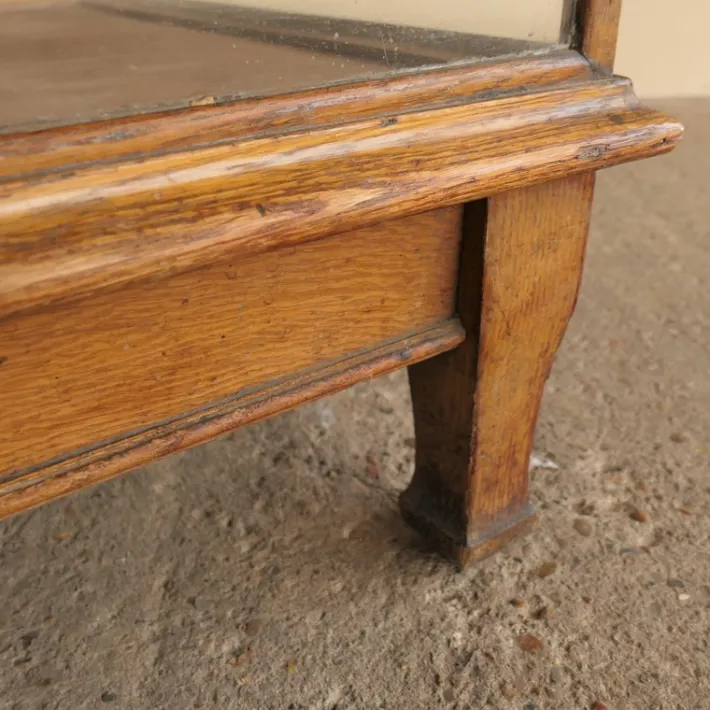 Pamono Antique Display Counter in Oak Outlet