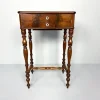 Pamono Antique Dutch Sewing Table in Mahogany, 1880s Hot