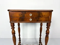 Pamono Antique Dutch Sewing Table in Mahogany, 1880s Hot