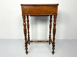 Pamono Antique Dutch Sewing Table in Mahogany, 1880s Hot