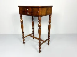 Pamono Antique Dutch Sewing Table in Mahogany, 1880s Hot
