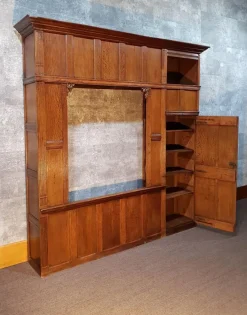 Pamono Antique Dutch Wooden Bed Box Outlet