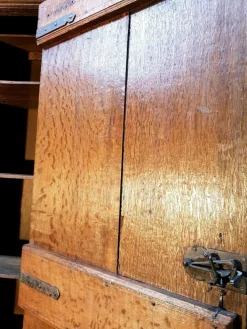 Pamono Antique Dutch Wooden Bed Box Outlet