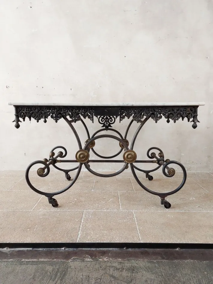 Pamono Antique Early 20th Century Butchers Table Best