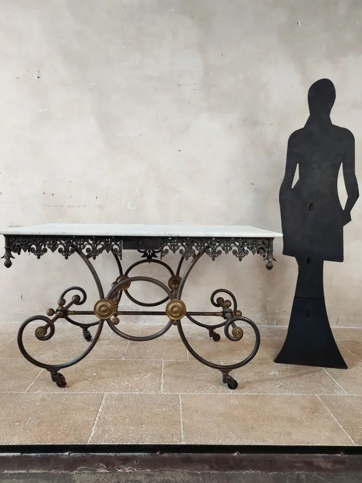 Pamono Antique Early 20th Century Butchers Table Best