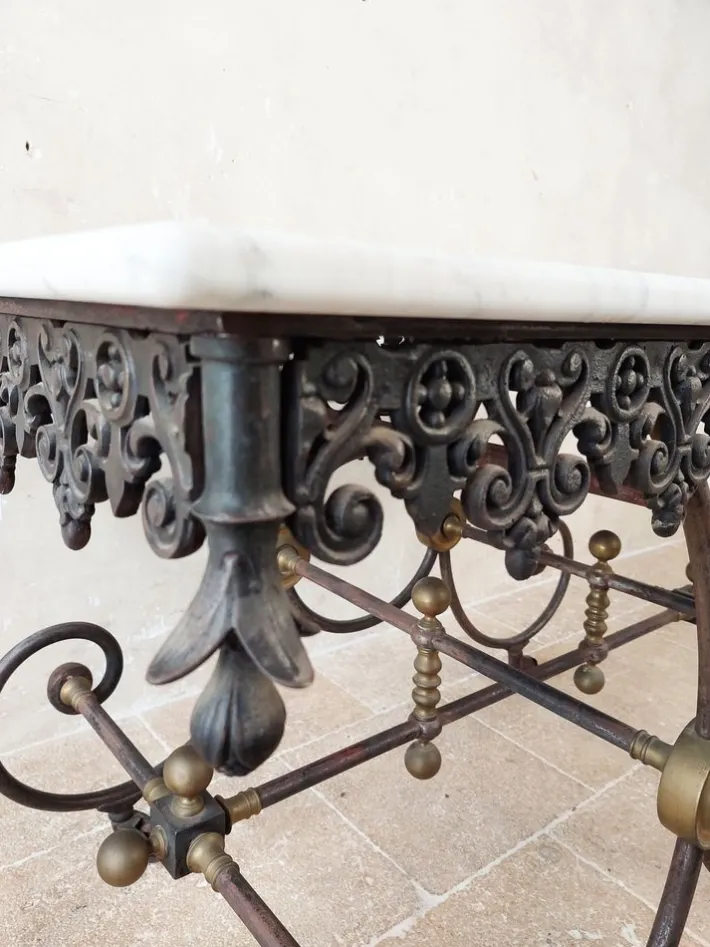 Pamono Antique Early 20th Century Butchers Table Best