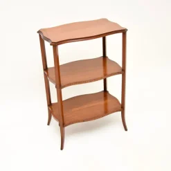 Pamono Antique Edwardian Satinwood Étagère, 1900s Online