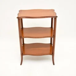 Pamono Antique Edwardian Satinwood Étagère, 1900s Online