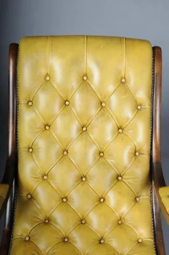 Pamono Antique English Chesterfield Rocking Chair Outlet