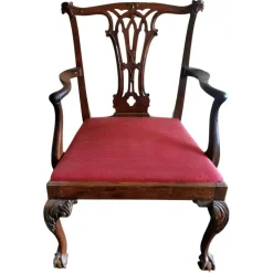 Pamono Antique English Chippendale Style Chair Outlet