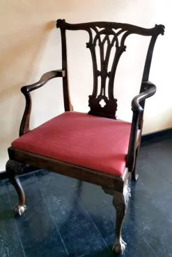 Pamono Antique English Chippendale Style Chair Outlet