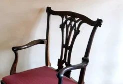 Pamono Antique English Chippendale Style Chair Outlet
