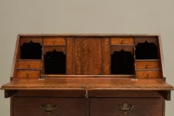 Pamono Antique English Fall Front Secretary in Oak New