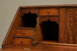 Pamono Antique English Fall Front Secretary in Oak New