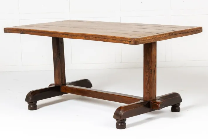 Pamono Antique English Oak Console Table, 1800s Discount