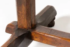 Pamono Antique English Oak Console Table, 1800s Discount