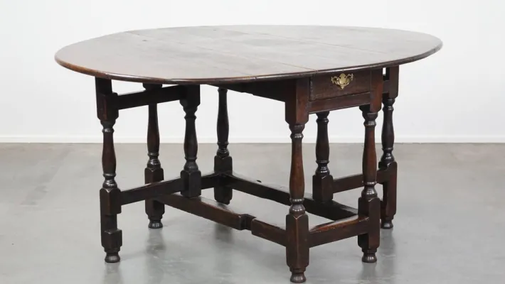 Pamono Antique English Oak Gateleg Table Best