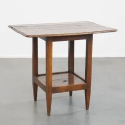 Pamono Antique English Oak Side Table, Late 18th Century Hot