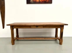 Pamono Antique Farmhouse Table in Oak and Walnut, 1700s