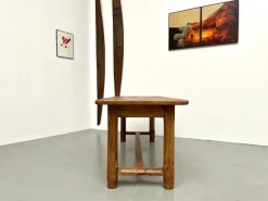 Pamono Antique Farmhouse Table in Oak and Walnut, 1700s