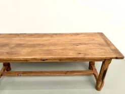 Pamono Antique Farmhouse Table in Oak and Walnut, 1700s