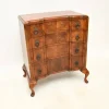 Pamono Antique Figured Walnut Chest of Drawers, 1890s Sale