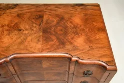 Pamono Antique Figured Walnut Chest of Drawers, 1890s Sale