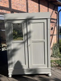 Pamono Antique Fir Wardrobe, 1890s Online