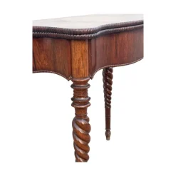 Pamono Antique Foldable Console Table in Rosewood Outlet