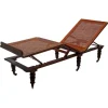 Pamono Antique Folding & Adjustable Daybed from British Campaign Furniture, London, 1870s New